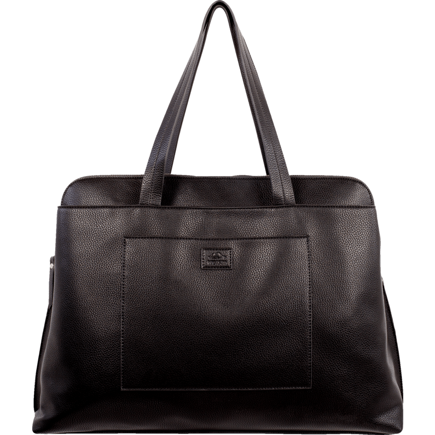 BUSINESS TOTE-ROOTS 3-COMPARTMENT SATCHEL, BLACK – Office Experts