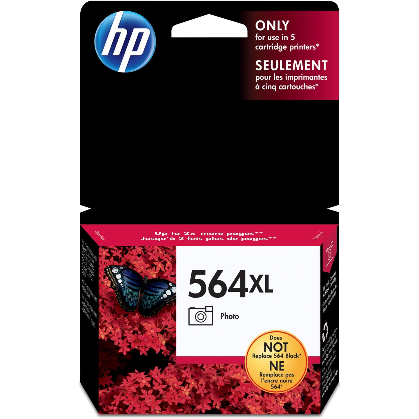 Picture of Inkjet Cartridge-Hp #564xl Photo Black High Yield