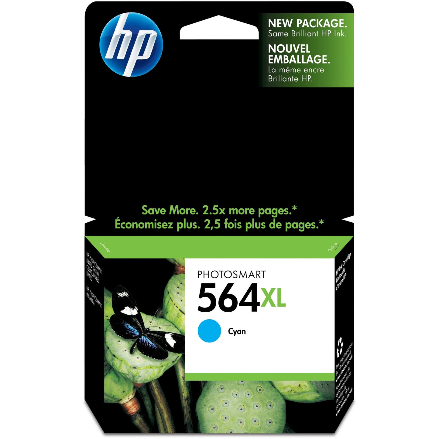 Picture of Inkjet Cartridge-Hp #564xl Cyan High Yield