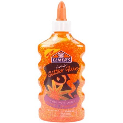 Picture of Glue-Glitter, 6 Oz/177 Ml. Orange