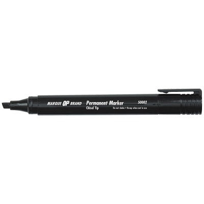 Picture of Marker-Permanent, Op Brand, Chisel Black