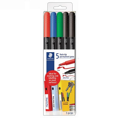 Picture of Marker Set-Permanent, Double Ended 5/Pack