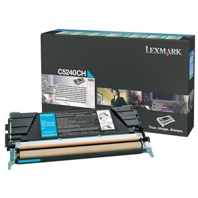 Picture of Laser Toner-Lexmark Cyan High Yield, Return Program