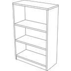 Alternate image #2 of INV-4832BK-BW