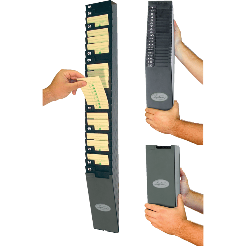 Countertop Time Card Racks TIME CARD RACK-25 POCKET, 9