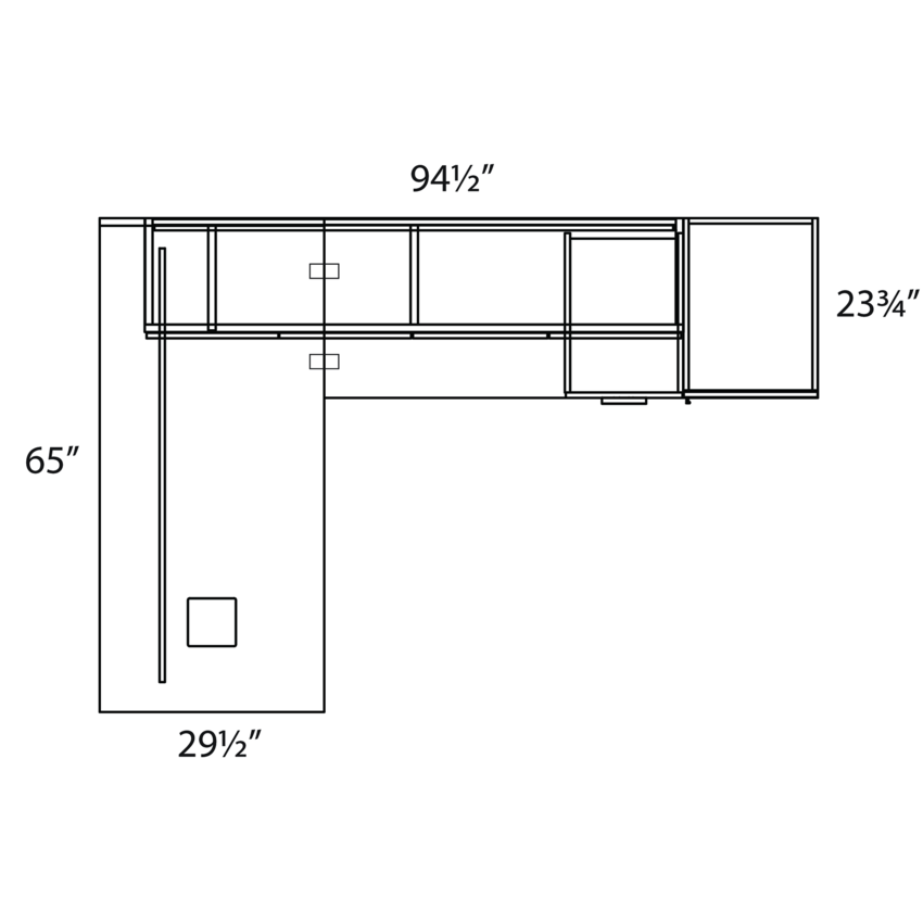 Alternate image #3 of INV-LAYOUT-41B-WW