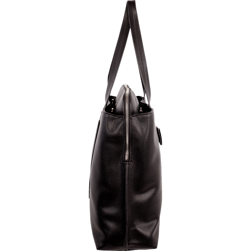 BUSINESS TOTE-ROOTS 3-COMPARTMENT SATCHEL, BLACK – Office Experts