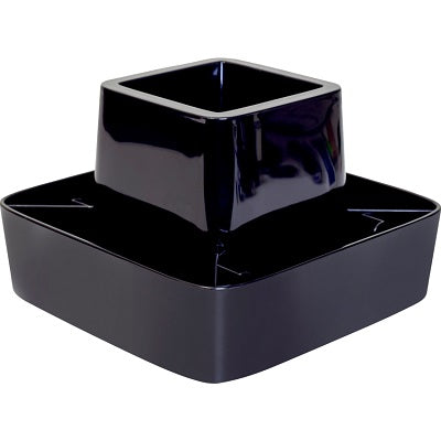 Picture of Desk Organizer-Modern Gloss, Revolving, Black