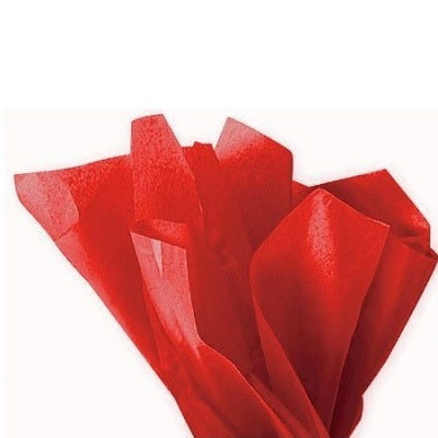 Picture of Tissue Paper-20x30 Scarlet, 24 Sheets/Pack