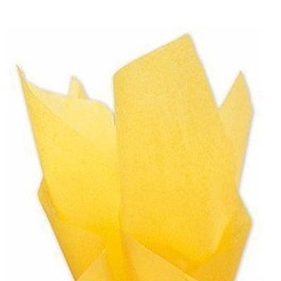 Picture of Tissue Paper-20x30 Yellow, 24 Sheets/Pack