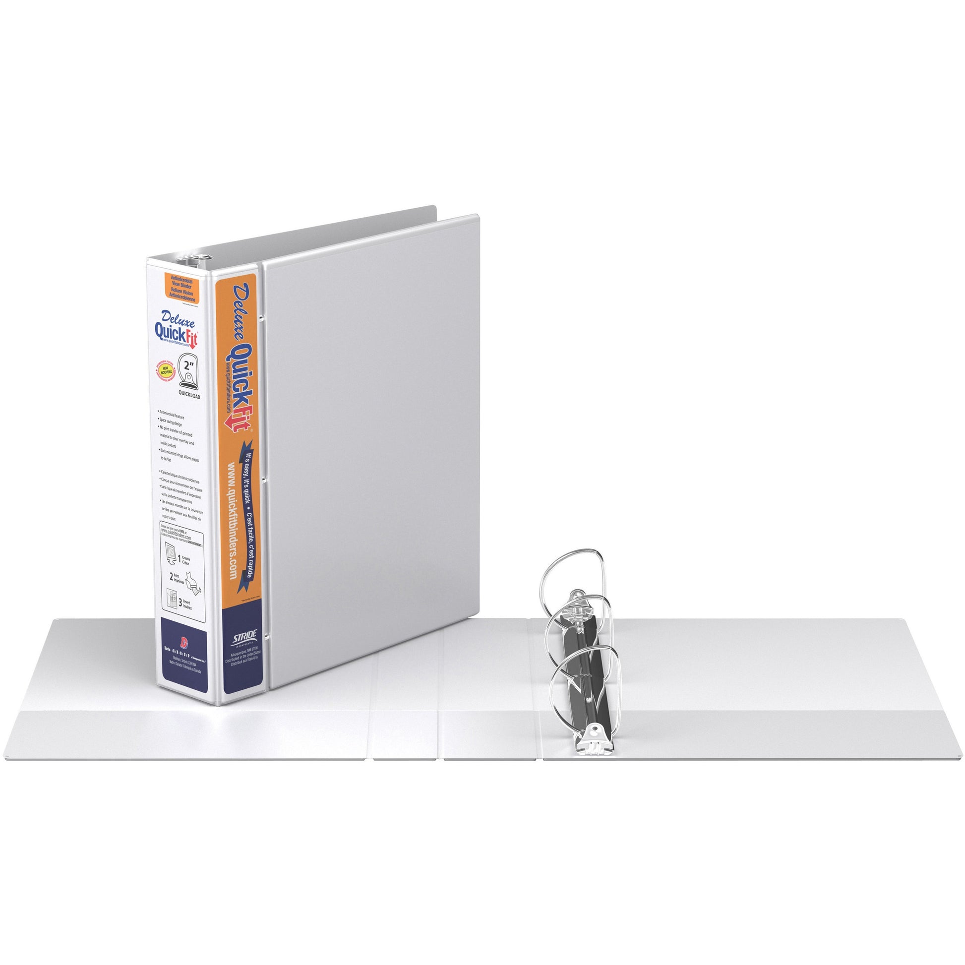 Picture of Binder-Quickfit Deluxe, 2" D-Ring, White