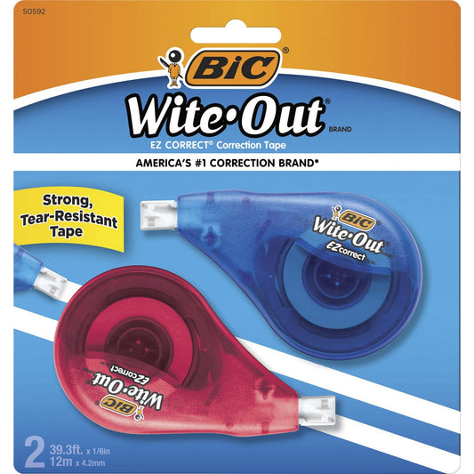 Picture of Correction Tape-Wite-Out Ez Correct, 2/Pack -Wotapp21