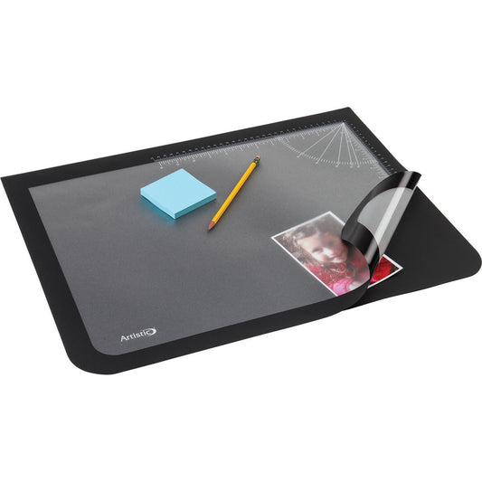 Picture of Desk Pad-Logo Pad Lift-Top 17"X22" Black