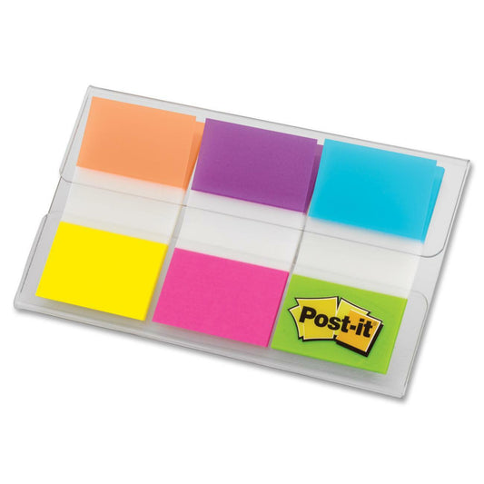 Picture of Flags-Post-It, 1" Electric Glow