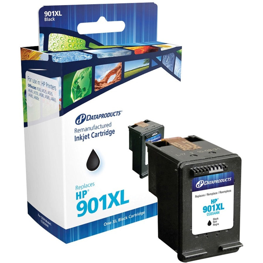 Picture of Inkjet Cartridge-Hp #901xl Cc654an Compat, Black-117011