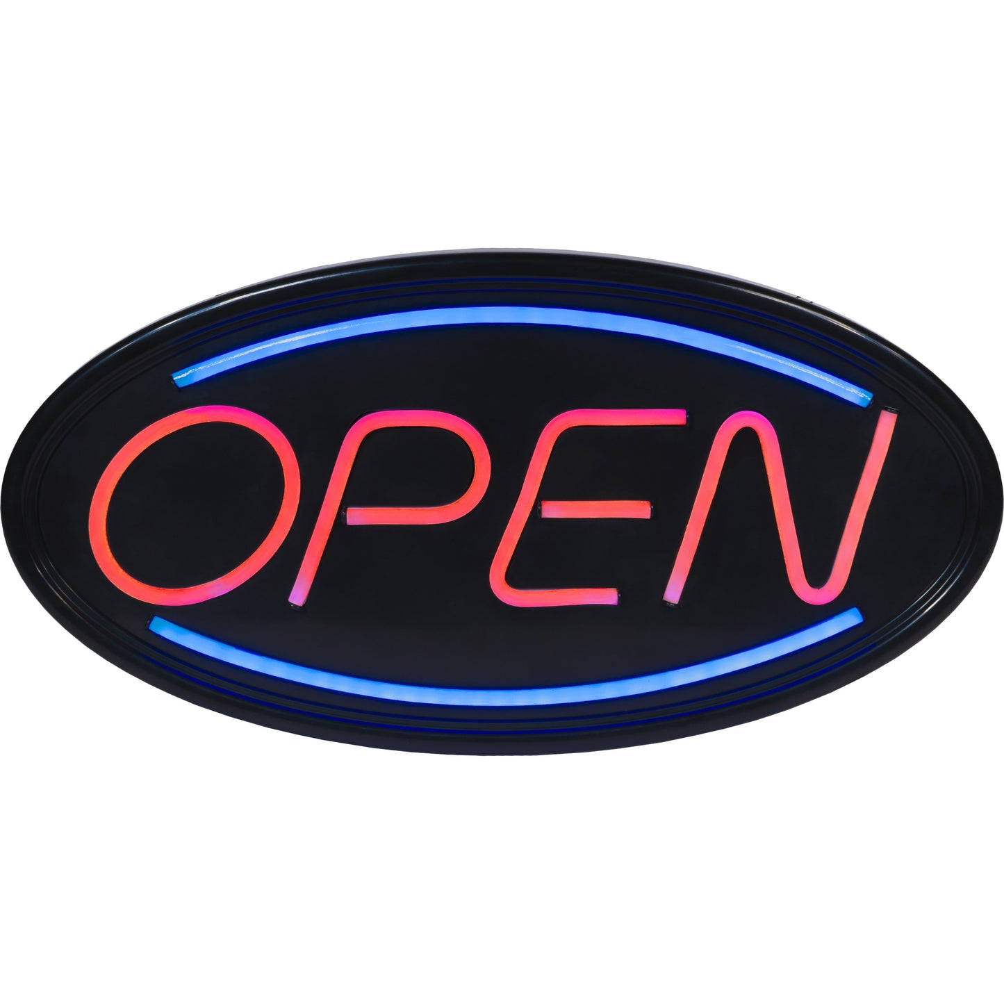 Picture of Sign-Led Oval, Open, English