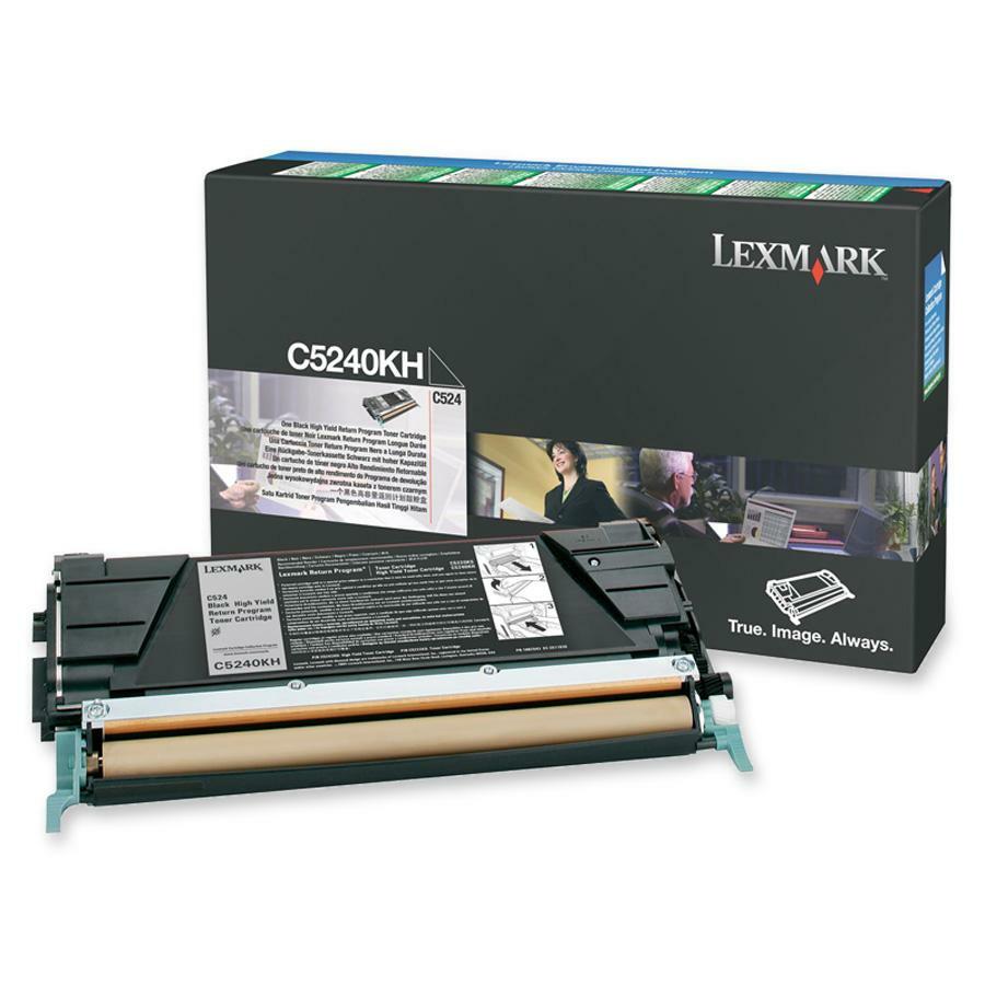 Picture of Laser Toner-Lexmark Black High Yield, Return Program