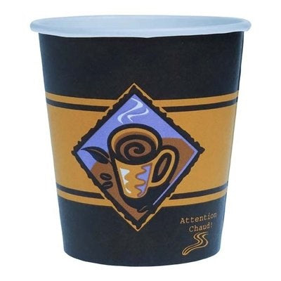 Picture of Cups-Gourmet Cafe, Paper Hot 10oz. 50/Pack