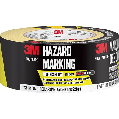 Picture of Tape-Duct, Hazard Marking 48mm X 22.8m Black/Yellow