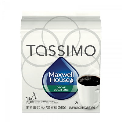 Picture of Coffee-Tassimo Maxwell House Blend Decaffeinated 14/Box