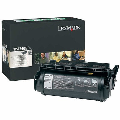 Picture of Laser Toner-Lexmark Black Extra High Yield, Return Program