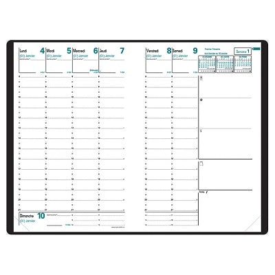 Picture of Planner-Weekly, 10.75x8.25 President Freeport Black Fr 2022
