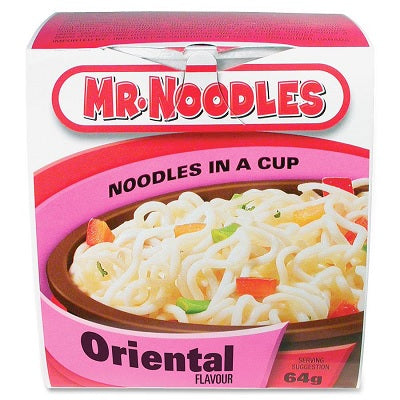 Picture of Soup-Mr. Noodles In A Cup, Oriental 64g. 12/Ctn