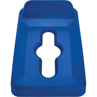 Picture of Recycling Lid-Slim Jim, Mixed Recycling, Blue