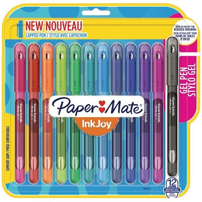 Picture of Pen-Stick, Paper Mate Inkjoy Gel, 0.7mm, 12 Fashion Colours