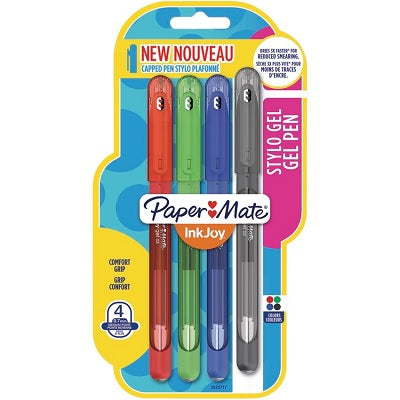 Picture of Pen-Stick, Paper Mate Inkjoy Gel, 0.7mm, 4 Business Colours