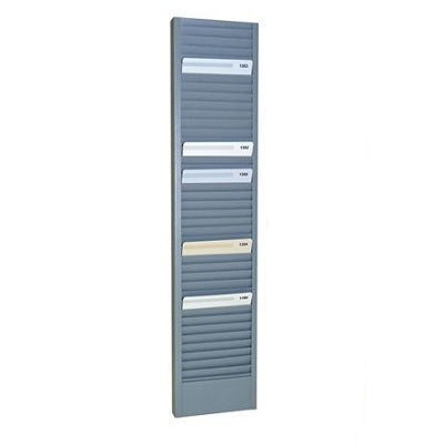 Picture of Swipe Card / Badge Rack-Horizontal, Grey