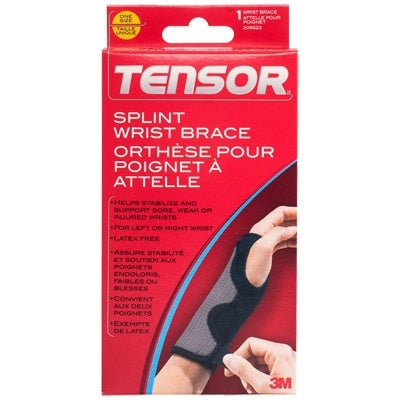 Picture of Wrist Brace-Tensor Splint, Black