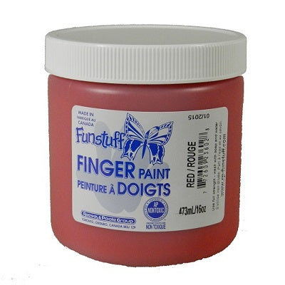 Picture of Finger Paint-Funstuff, 473ml, Red