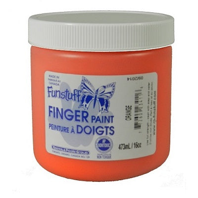 Picture of Finger Paint-Funstuff, 473ml, Orange