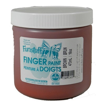 Picture of Finger Paint-Funstuff, 473ml, Brown