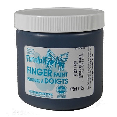 Picture of Finger Paint-Funstuff, 473ml, Black