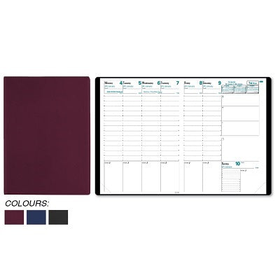 Picture of Planner-Weekly, 11.75x8.25 Prenote Freeport Black Eng 2023