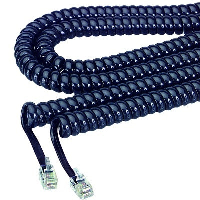 Picture of Telephone Coil Cord-25' Black