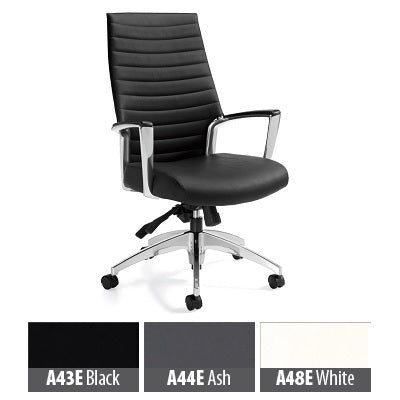 Picture of Chair-Tilter Global Accord High Back, Allante Vinyl White