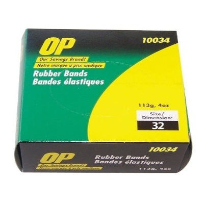 Picture of Rubber Bands-1/4 Lb. Box #32 1/8x3 Op Brand