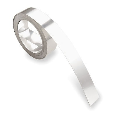 Picture of Tape-Dymo Embossing, Industrial, 1/2" Non-Adhesive Aluminum