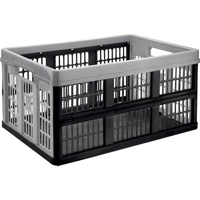 Picture of Crate-Folding, 66lb Capacity, 45l. Black/Grey