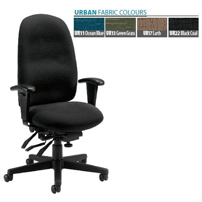 Picture of Chair-Multi-Tilter Office Pro High Back, Urban Ocean Blue