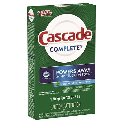 Picture of Dishwasher Soap-Cascade Powder With Dawn, 1.7kg