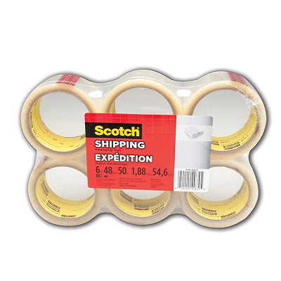 Picture of Tape-Scotch Shipping 48mm X 50m Clear 6-Pack