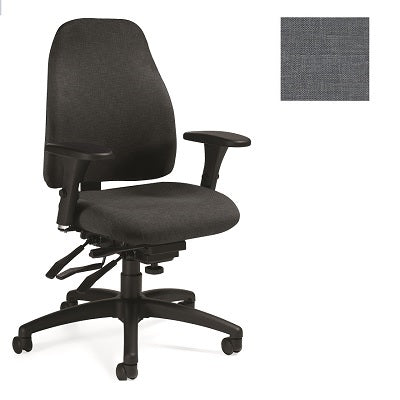 Picture of Chair-Multi-Tilter Obusforme Medium Back, Hudson Grey