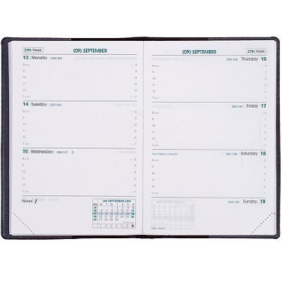 Picture of Planner-Weekly, 5.5x3.5 Sapa X Freeport Black Eng 2023