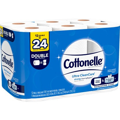 Picture of Toilet Paper-1-Ply 170 Sheet Cottonelle Ultra Cleancare 12pk