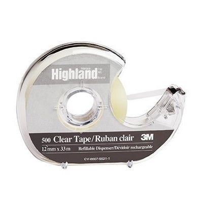 Picture of Tape-Highland, Clear 12.7x32.9m Premium Pack