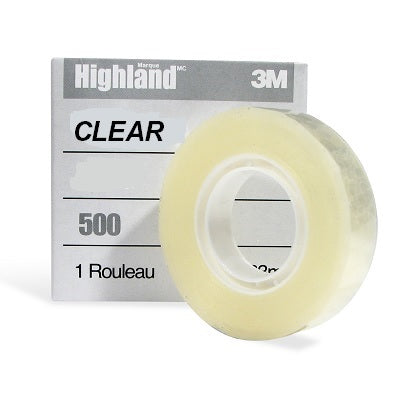 Picture of Tape-Highland, Clear 18mmx33m Boxed